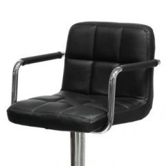 Барный стул Barneo N-69 Kruger Arm Черный в Игре - igra.mebel24.online | фото 2
