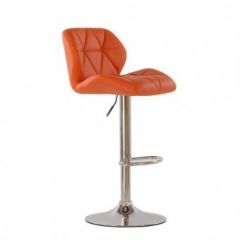 Барный стул Barneo N-85 Diamond оранжевый в Игре - igra.mebel24.online | фото