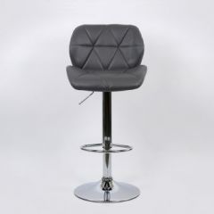 Барный стул Barneo N-85 Diamond серый в Игре - igra.mebel24.online | фото 3