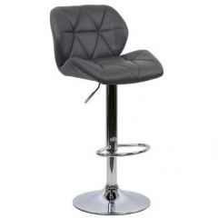 Барный стул Barneo N-85 Diamond серый в Игре - igra.mebel24.online | фото 1