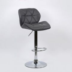 Барный стул Barneo N-85 Diamond серый в Игре - igra.mebel24.online | фото 5