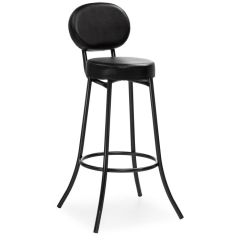 Барный стул Satearant черный полимер / темный мусс в Игре - igra.mebel24.online | фото