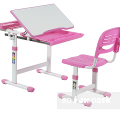 Комплект парта + стул трансформеры Cantare Pink в Игре - igra.mebel24.online | фото
