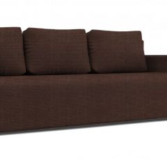 Диван Алиса 4 Shaggy CHOCOLATE - Teos Dark Brown в Игре - igra.mebel24.online | фото