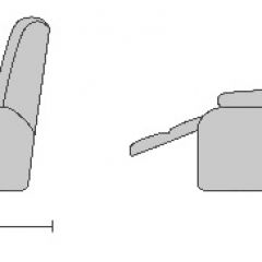 Диван-трансформер Recliner TWIN (Твин) 2 кат. ткани в Игре - igra.mebel24.online | фото 5