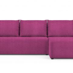 Диван угловой Алиса Shaggy FUCHSIA без подлокотников в Игре - igra.mebel24.online | фото 2