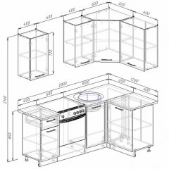 Кухонный гарнитур угловой Бланка 2000х1200 (Стол. 26мм) в Игре - igra.mebel24.online | фото 2