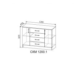 СОФИ Гостиная (модульная) дуб сонома/белый глянец в Игре - igra.mebel24.online | фото 13