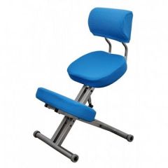 Коленный стул со спинкой Smartstool КМ01ВМ + Чехлы в Игре - igra.mebel24.online | фото
