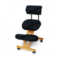 Коленный стул со спинкой Smartstool KW02В + Чехлы в Игре - igra.mebel24.online | фото