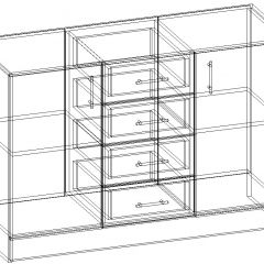 СОФИЯ Комод К1000 2Д (венге/дуб белфорт) в Игре - igra.mebel24.online | фото 3