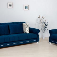 Комплект Роуз ТД 410 диван-кровать + кресло + комплект подушек в Игре - igra.mebel24.online | фото