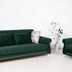 Комплект Роуз ТД 411 диван-кровать + кресло + комплект подушек в Игре - igra.mebel24.online | фото