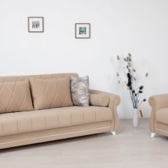 Комплект Роуз ТД 412 диван-кровать + кресло + комплект подушек в Игре - igra.mebel24.online | фото