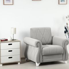Комплект Роуз ТД 414 диван-кровать + кресло + комплект подушек в Игре - igra.mebel24.online | фото 2