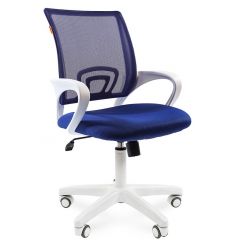 Кресло для оператора CHAIRMAN 696 white (ткань TW-10/сетка TW-05) в Игре - igra.mebel24.online | фото