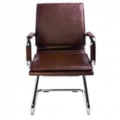 Кресло для посетителя Бюрократ CH-993-Low-V/Brown коричневый в Игре - igra.mebel24.online | фото 4