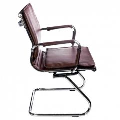 Кресло для посетителя Бюрократ CH-993-Low-V/Brown коричневый в Игре - igra.mebel24.online | фото 2