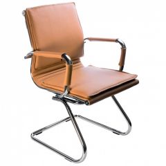 Кресло для посетителя Бюрократ CH-993-Low-V/Camel светло-коричневый в Игре - igra.mebel24.online | фото 1