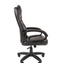 Кресло для руководителя  CHAIRMAN 432 (Экокожа черная) в Игре - igra.mebel24.online | фото 3