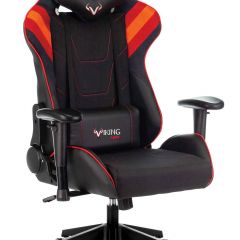 Кресло игровое Бюрократ VIKING 4 AERO RED черный/красный в Игре - igra.mebel24.online | фото