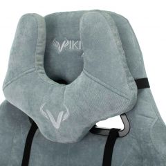 Кресло игровое Бюрократ VIKING KNIGHT LT28 FABRIC серо-голубой в Игре - igra.mebel24.online | фото 5