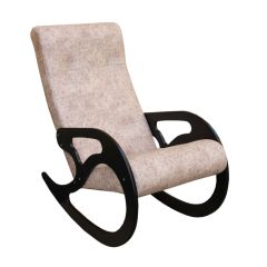Кресло-качалка №2 (велюр Флора 003/венге) в Игре - igra.mebel24.online | фото