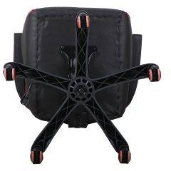Кресло компьютерное BRABIX Nitro GM-001 (ткань/экокожа) черное, вставки красные (531816) в Игре - igra.mebel24.online | фото