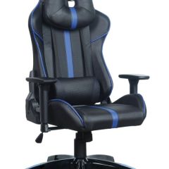 Кресло компьютерное BRABIX "GT Carbon GM-120" (черное/синее) 531930 в Игре - igra.mebel24.online | фото