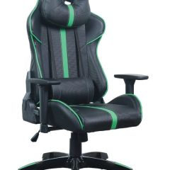 Кресло компьютерное BRABIX "GT Carbon GM-120" (черное/зеленое) 531929 в Игре - igra.mebel24.online | фото