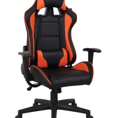Кресло компьютерное BRABIX "GT Racer GM-100" (черное/оранжевое) 531925 в Игре - igra.mebel24.online | фото
