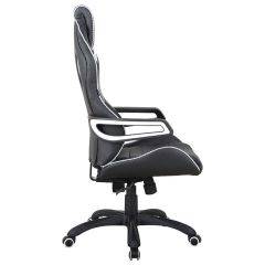 Кресло компьютерное BRABIX Techno Pro GM-003 (экокожа черное/серое, вставки серые) 531814 в Игре - igra.mebel24.online | фото 3