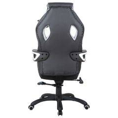 Кресло компьютерное BRABIX Techno Pro GM-003 (экокожа черное/серое, вставки серые) 531814 в Игре - igra.mebel24.online | фото 8