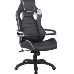 Кресло компьютерное BRABIX Techno Pro GM-003 (экокожа черное/серое, вставки серые) 531814 в Игре - igra.mebel24.online | фото 2