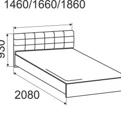 Кровать Лита с подъемным механизмом 1400*2000 в Игре - igra.mebel24.online | фото 4