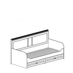 Кровать односпальная с ящиками №250 Белла в Игре - igra.mebel24.online | фото 2