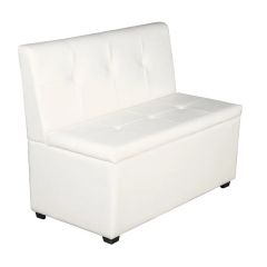 Кухонный диван Уют-1.2 (1200) Белый в Игре - igra.mebel24.online | фото