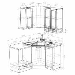 Кухонный гарнитур Лира литл 1500*1200 в Игре - igra.mebel24.online | фото 3