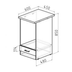 Кухонный гарнитур Лоретта люкс 3000 мм в Игре - igra.mebel24.online | фото 12