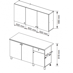 Кухонный гарнитур POINT 150 в Игре - igra.mebel24.online | фото 10