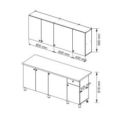 Кухонный гарнитур POINT 180 в Игре - igra.mebel24.online | фото 11