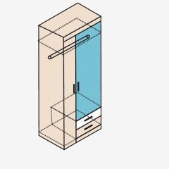 НИКА Н10з Шкаф для одежды в Игре - igra.mebel24.online | фото 4