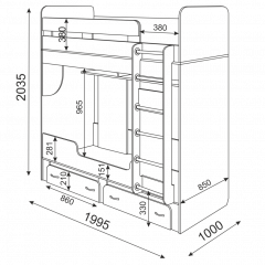 Подростковая ОСТИН (модульная) в Игре - igra.mebel24.online | фото 66