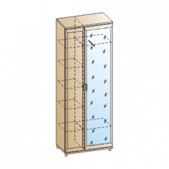 Прихожая Мелисса композиция 1 (Акация Молдау) в Игре - igra.mebel24.online | фото 2