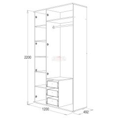 Шкаф 3-х дверный Ольга-14 в Игре - igra.mebel24.online | фото 2