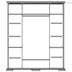 Шкаф Лика (ММ 137-01/04) с зеркалом в Игре - igra.mebel24.online | фото 2