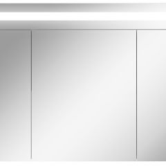 Шкаф-зеркало Аврора 100 с подсветкой LED Домино (DV8012HZ) в Игре - igra.mebel24.online | фото