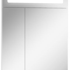 Шкаф-зеркало Аврора 60 с подсветкой LED Домино (DV8005HZ) в Игре - igra.mebel24.online | фото