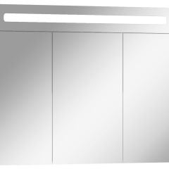 Шкаф-зеркало Аврора 85 с подсветкой LED Домино (DV8010HZ) в Игре - igra.mebel24.online | фото