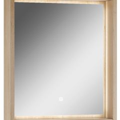 Шкаф-зеркало Nice 60 с подсветкой Домино (DN4706HZ) в Игре - igra.mebel24.online | фото